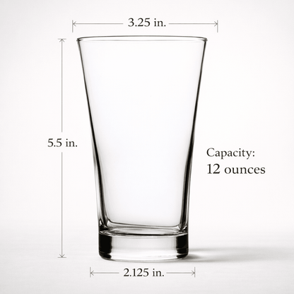 The Bloody Mary “Morning After” Glass – Inspired by the International Bar Flies, 2 - Piece Set (Gift Box Collection) - HISTORY COMPANY