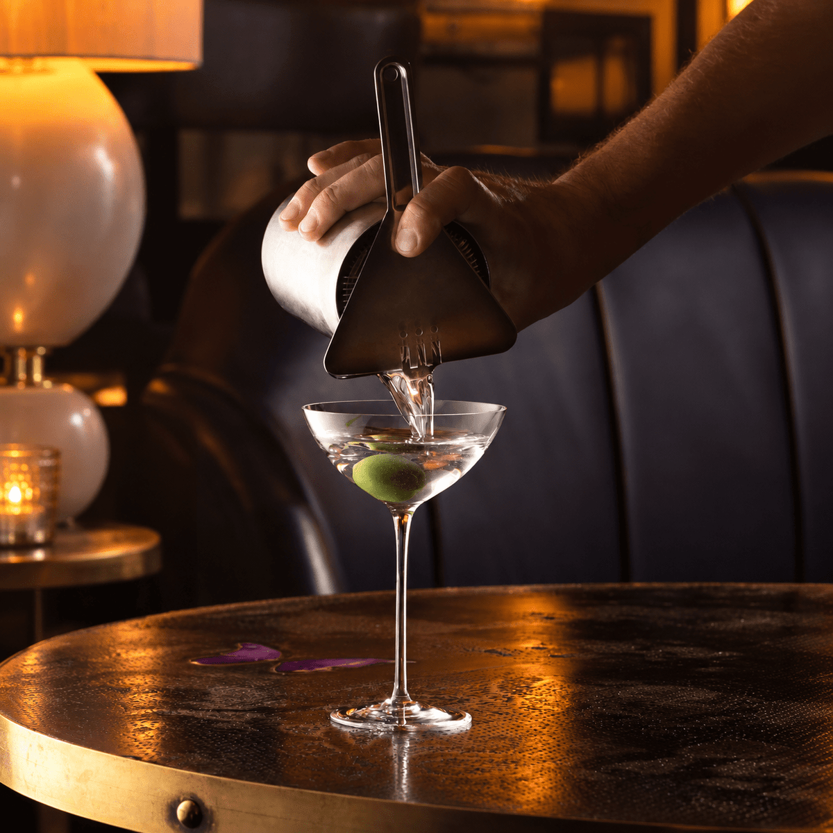 The “Coupetini” Cocktail Glass - Coupe and Martini Hybrid, 2-Piece Set (Gift Box Collection) - HISTORY COMPANY