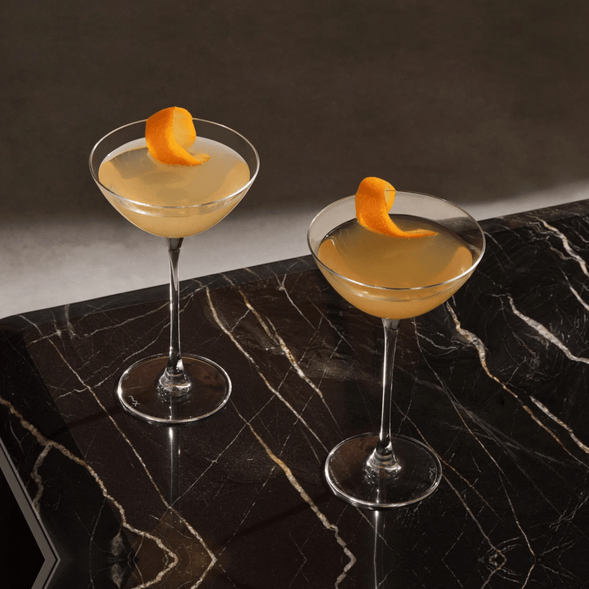 The “Coupetini” Cocktail Glass - Coupe and Martini Hybrid, 2-Piece Set (Gift Box Collection) - HISTORY COMPANY