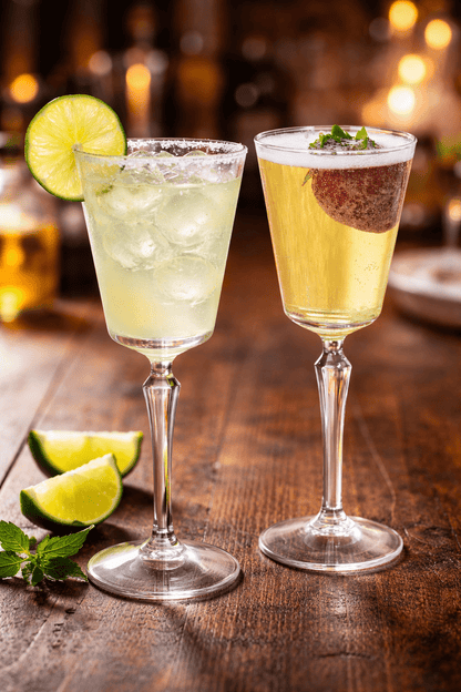The “Gilda” 1946 Cult Cocktail Glass, 2 - Piece Set (Gift Box Collection) - HISTORY COMPANY