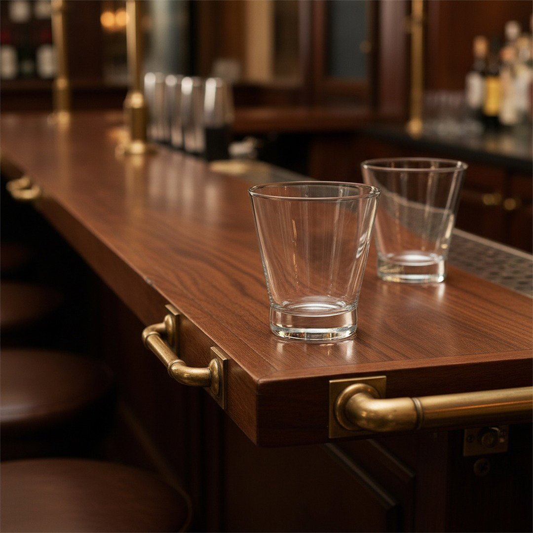 The London Savoy Essential Whiskey & Cocktail Double - Rocks Glass 2 - Piece Set (Gift Box Collection) - HISTORY COMPANY