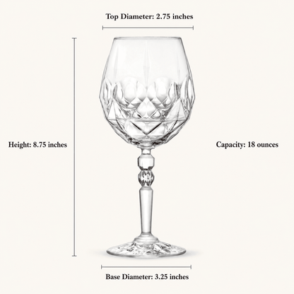 The Meditation Wine Glass - Designed by Luigi Veronelli for Mindful Sipping (Gift Box Collection) - HISTORY COMPANY
