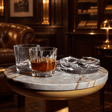 The Proper Cigar Bar Crystal Ashtray - HISTORY COMPANY