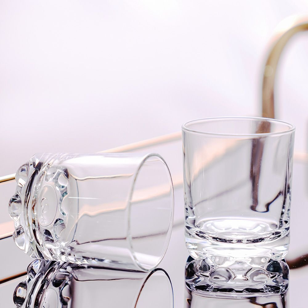 The “Tallulah” Whiskey Club Glass – for Bourbon, Scotch & Cocktails, 2 - Piece Set (Gift Box Collection) - HISTORY COMPANY