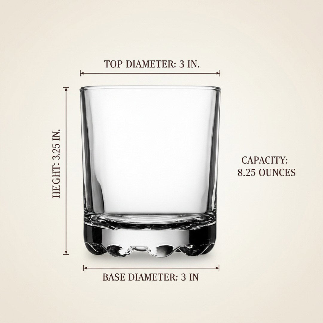 The “Tallulah” Whiskey Club Glass – for Bourbon, Scotch & Cocktails, 2 - Piece Set (Gift Box Collection) - HISTORY COMPANY