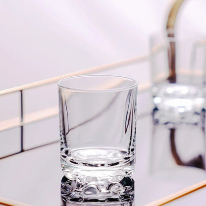 The “Tallulah” Whiskey Club Glass – for Bourbon, Scotch & Cocktails, 2 - Piece Set (Gift Box Collection) - HISTORY COMPANY