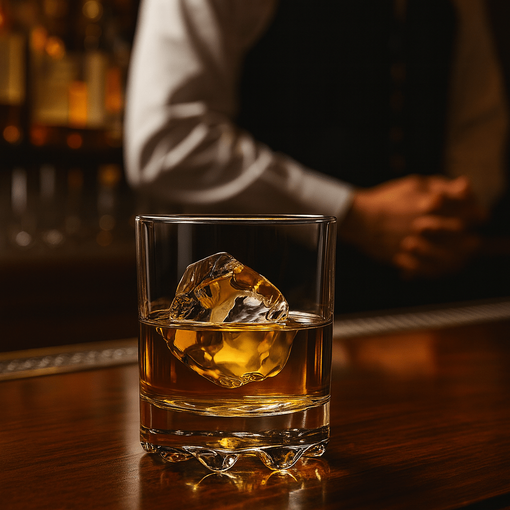 The “Tallulah” Whiskey Club Glass – for Bourbon, Scotch & Cocktails, 2 - Piece Set (Gift Box Collection) - HISTORY COMPANY