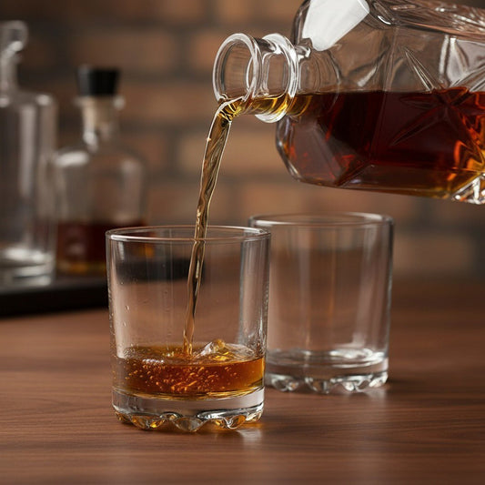 The “Tallulah” Whiskey Club Glass – for Bourbon, Scotch & Cocktails, 2 - Piece Set (Gift Box Collection) - HISTORY COMPANY