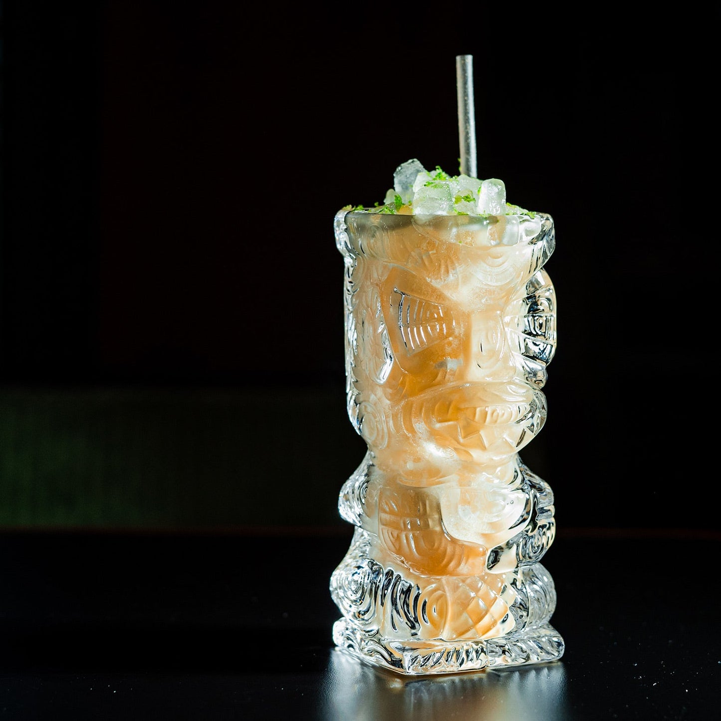 The "Tiki Bar" Tropical Cocktail Glass, Exotic 2 - Piece Set (Gift Box Collection) - HISTORY COMPANY
