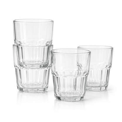 Trattoria Vino da Tavola tumblers with bread, olive oil, and red wine
