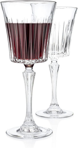 Il Ristorante Toscano “City of Crystal” Wine Glass 2-Piece Set, Crafted in the Tuscany Region of Italy