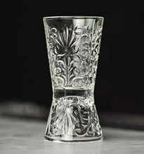 Load image into Gallery viewer, &quot;Ritz Bar&quot; 1930s Etched-Glass Double Cocktail Jigger (Gift Box)