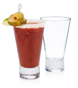 "International Bar Flies" Original Bloody Mary Glass 