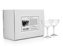Load image into Gallery viewer, Cole Porter&quot;Ritz Bar&quot; Champagne Cocktail Glasses 