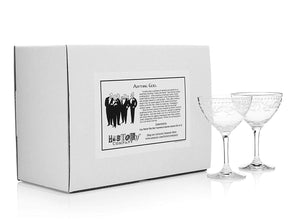 Cole Porter"Ritz Bar" Champagne Cocktail Glasses 