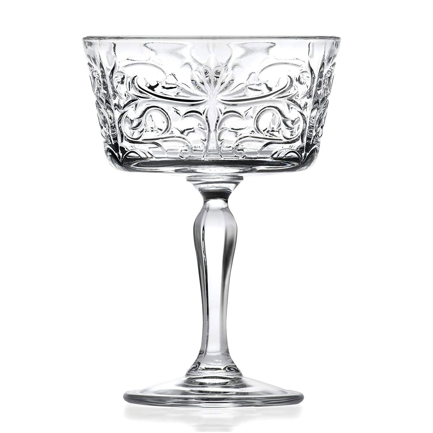 History Company “Paris Hotel Bar” 1930s Etched-Crystal Double-Sided Cocktail Jigger (Gift Box Collection)