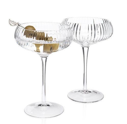 1945 El Morocco Cocktail Coupe (Manhattan Nightclub Collection Set of 2)