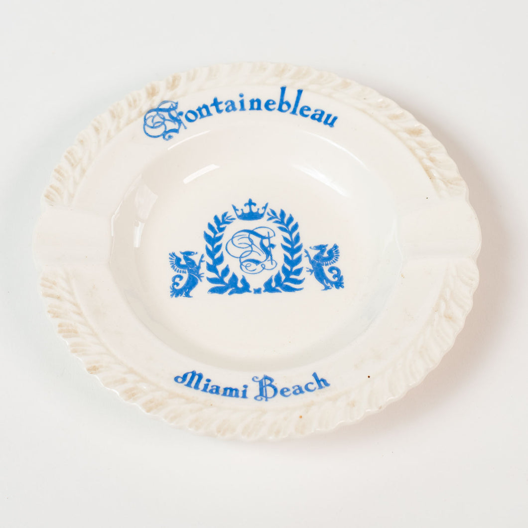 1950s-era Ashtray from the Legendary Fontainebleau in Miami Beach