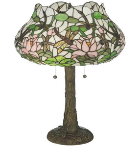 Tiffany Studios Japanese Dragonfly Stained Glass Table Lamp – HISTORY  COMPANY