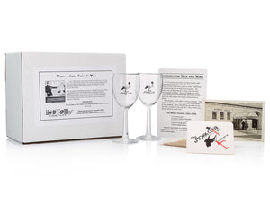 Nick & Nora at the Stork Club 1934 Signature Cocktail Glass (Gift Box Set of 2)